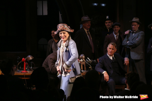 Photo Coverage: THE FRONT PAGE Company Takes Opening Night Bows! Image