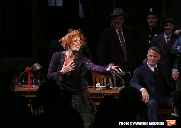 Photo Coverage: THE FRONT PAGE Company Takes Opening Night Bows! Image