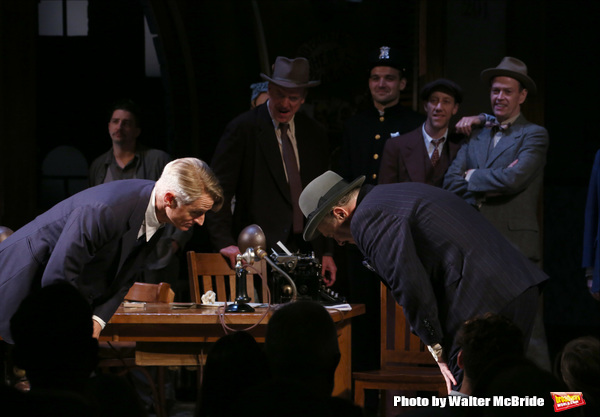 Photo Coverage: THE FRONT PAGE Company Takes Opening Night Bows! Image
