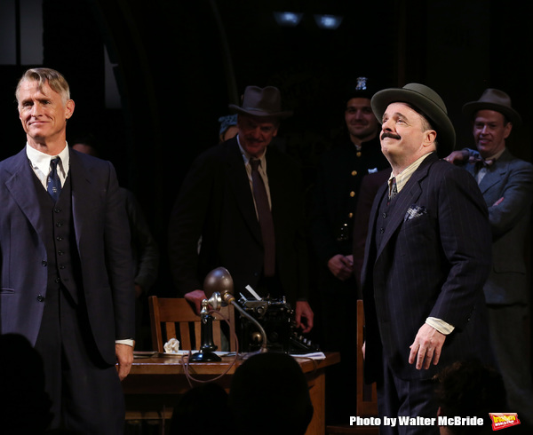 Photo Coverage: THE FRONT PAGE Company Takes Opening Night Bows! Image