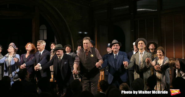 Holland Taylor, Sherie Rene Scott, John Slattery, Nathan Lane, John Goodman, David Pi Photo