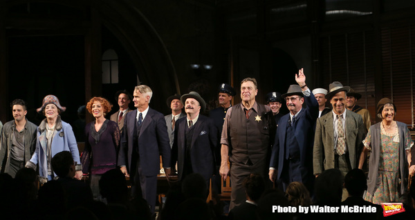 John Magaro, Holland Taylor, Sherie Rene Scott, John Slattery, Nathan Lane, John Good Photo