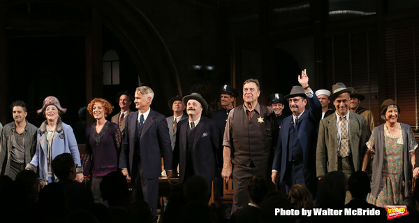 Photo Coverage: THE FRONT PAGE Company Takes Opening Night Bows! Image