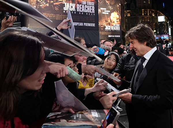 Photo Flash: Tom Cruise & More Attend JACK REACHER London Premiere 