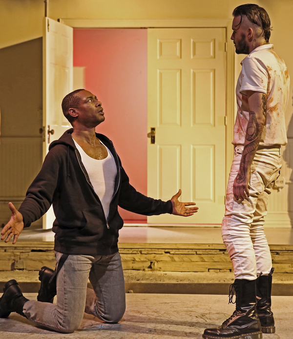 Photo Flash: First Look at Dion Johnstone, Patrick Page and More in CORIOLANUS at Red Bull Image