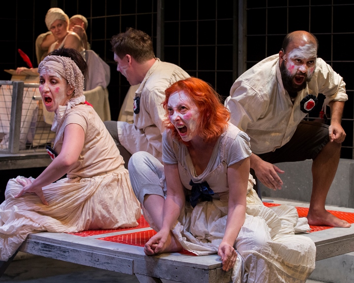Review: MARAT/SADE Rebels and Reaches for the Heartstrings at New Theatre Image
