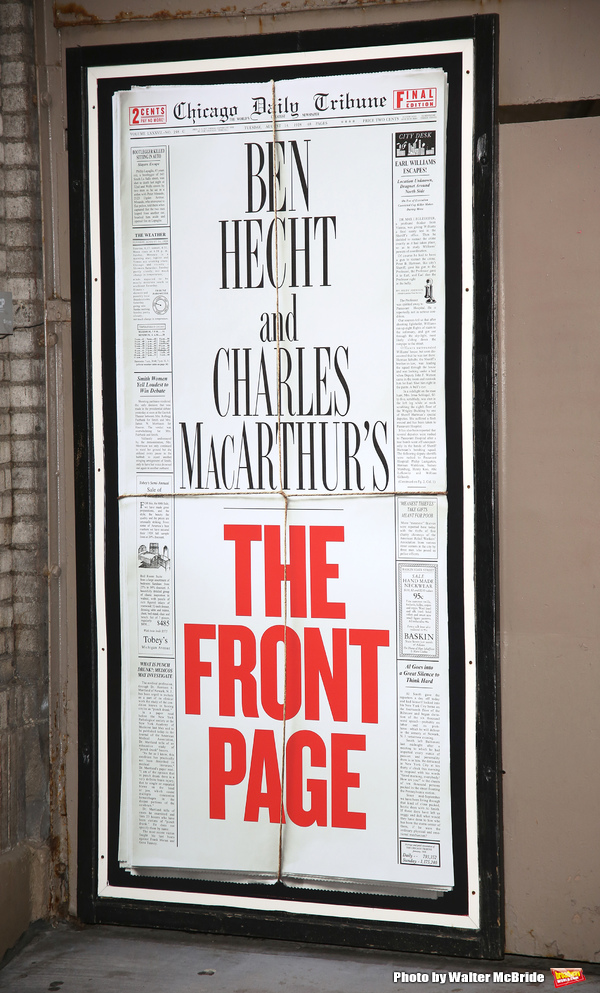Photo Coverage: On the Red Carpet for Opening Night of THE FRONT PAGE Image