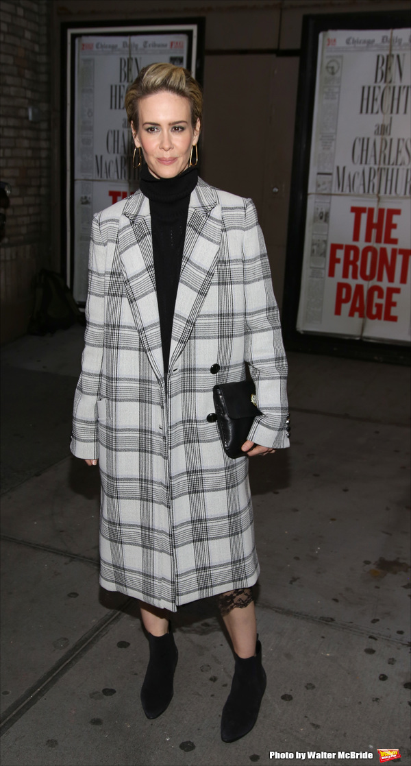Photo Coverage: On the Red Carpet for Opening Night of THE FRONT PAGE Image