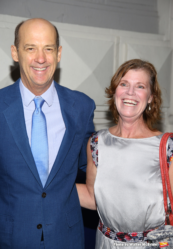 Anthony Edwards and Jeanine Lobell  Photo