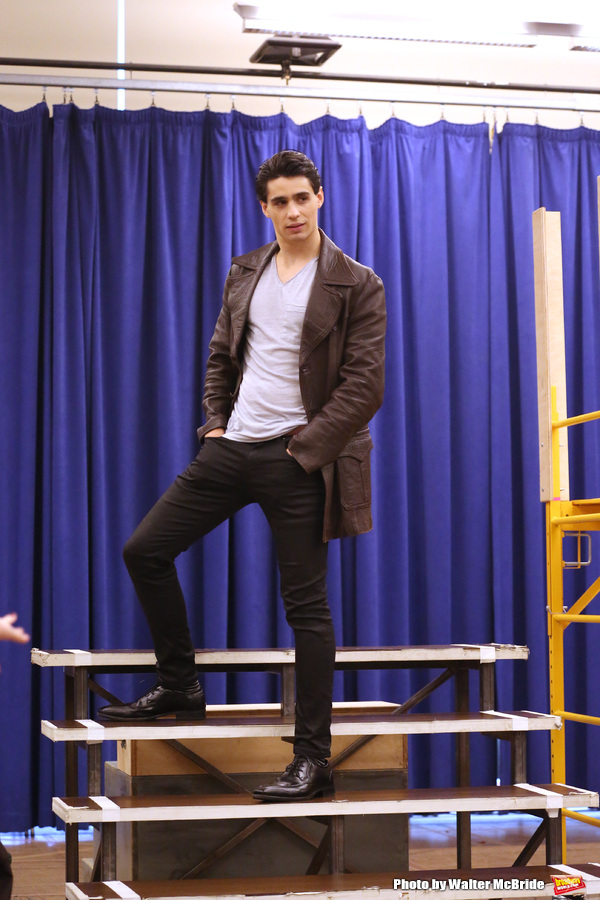 Photo Coverage: In the Rehearsal Room with the Cast of A BRONX TALE on Broadway! Image