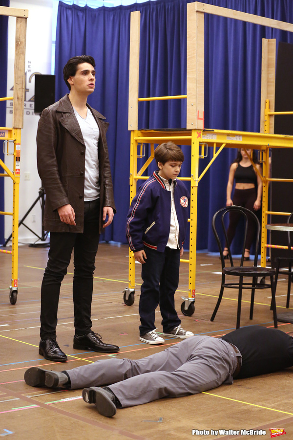 Photo Coverage: In the Rehearsal Room with the Cast of A BRONX TALE on Broadway! Image