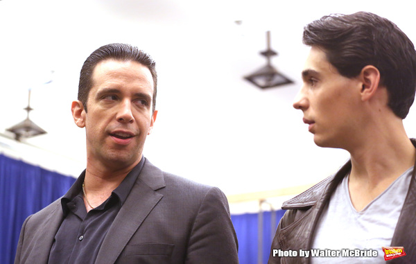 Photo Coverage: In the Rehearsal Room with the Cast of A BRONX TALE on Broadway! Image