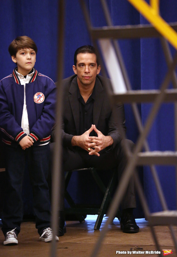 Photo Coverage: In the Rehearsal Room with the Cast of A BRONX TALE on Broadway! Image