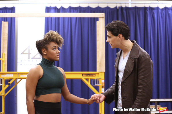 Photo Coverage: In the Rehearsal Room with the Cast of A BRONX TALE on Broadway! Image