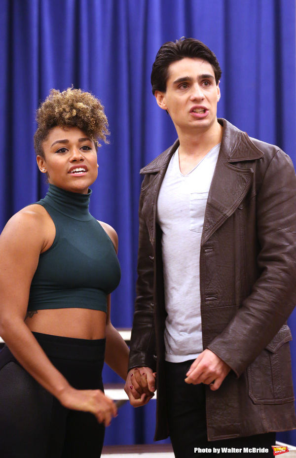 Photo Coverage: In the Rehearsal Room with the Cast of A BRONX TALE on Broadway! Image