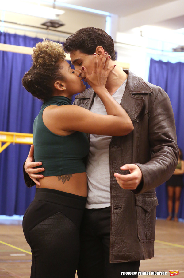 Photo Coverage: In the Rehearsal Room with the Cast of A BRONX TALE on Broadway! Image