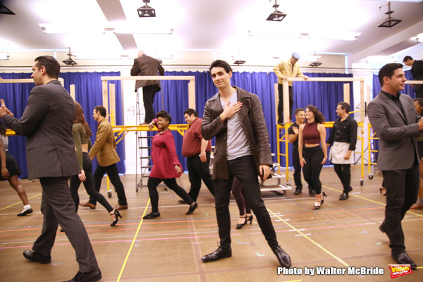 Photo Coverage: In the Rehearsal Room with the Cast of A BRONX TALE on Broadway! Image