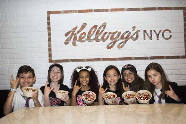 Photo Flash: SCHOOL OF ROCK Kids Nom After-School Snack at Kellogg's NYC Image