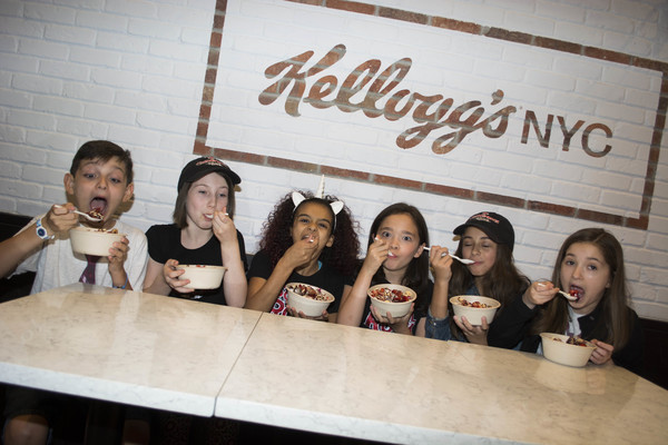 Photo Flash: SCHOOL OF ROCK Kids Nom After-School Snack at Kellogg's NYC Image
