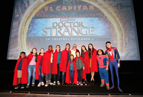 Photo Flash - Marvel Legend Stan Lee Hosts DOCTOR STRANGE Fan Screening Image