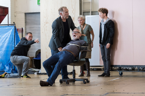 Photo Flash: In Rehearsal with Glenda Jackson and More for KING LEAR at the Old Vic Image