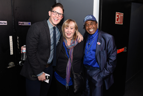 Frank DiLella, Pamela Cooper and Ben Vereen Photo