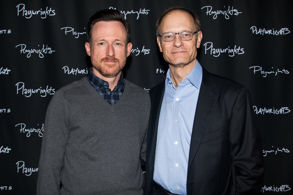 Brad Heberlee & David Hyde Pierce Photo