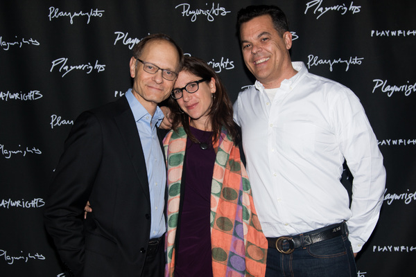 David Hyde Pierce, Anne Kauffman & Adam Bock Photo