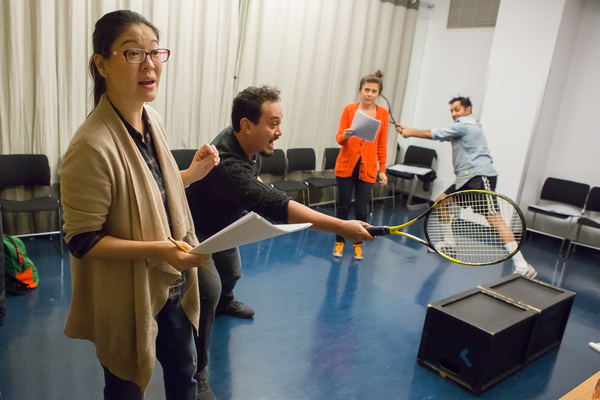 Photo Flash: In Rehearsal with Andy Bragen's DON'T YOU F**KING SAY A WORD at 59E59 Theaters Image