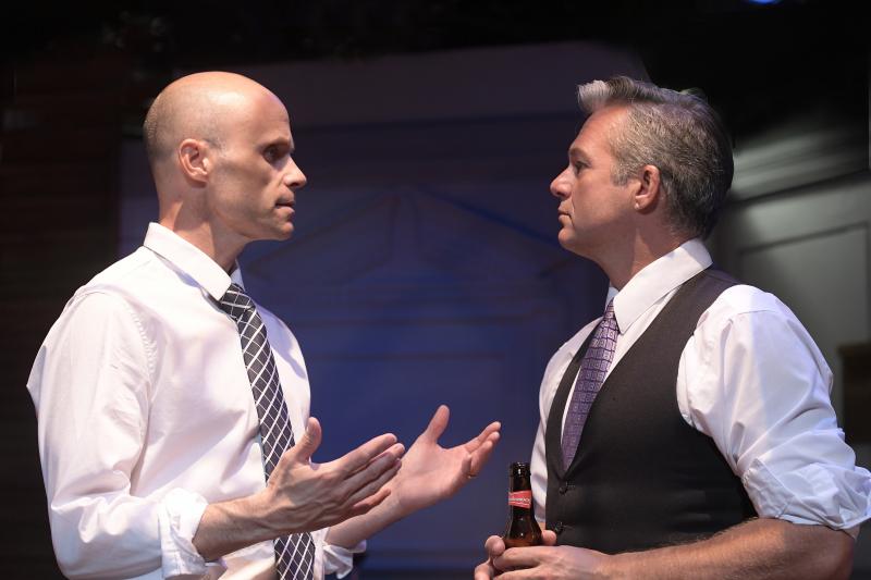 Review: THE GOD GAME Provides Unrealistic Look at Religion and Politics at Mad Cow Image