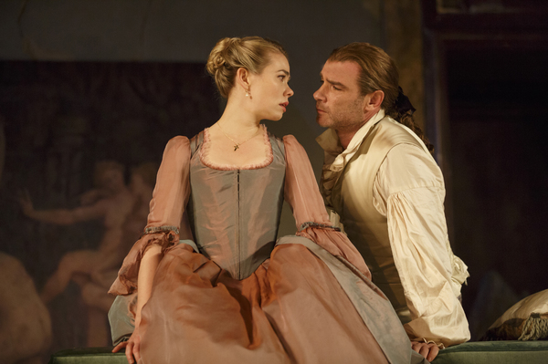 Photo Flash: Scintillating First Look at Liev Schreiber and Janet McTeer in LES LIAISONS DANGEREUSES on Broadway Image