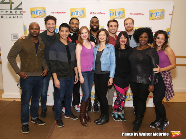 Photo Coverage: Meet the Aca-Awesome Company of IN TRANSIT on Broadway! Image