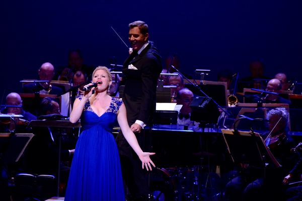 Photo Coverage: Megan Hilty and Brian d'Arcy James at Tilles Center Gala with The New York Pops Image
