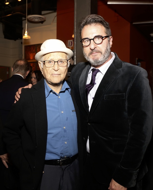 Norman Lear and Jon Robin Baitz Photo