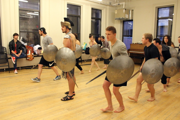 Photo Flash: Exclusive Photos from 'Coriolanus' from Shakespeare in the Square / Combative Theatre Co. Image