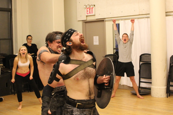 Photo Flash: Exclusive Photos from 'Coriolanus' from Shakespeare in the Square / Combative Theatre Co. Image