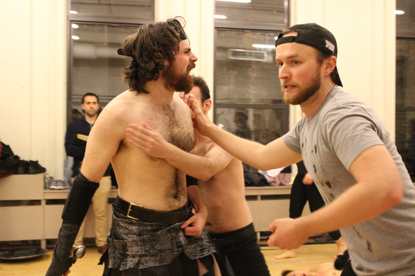 Photo Flash: Exclusive Photos from 'Coriolanus' from Shakespeare in the Square / Combative Theatre Co. Image