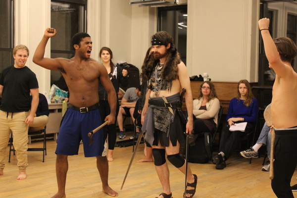 Photo Flash: Exclusive Photos from 'Coriolanus' from Shakespeare in the Square / Combative Theatre Co. Image