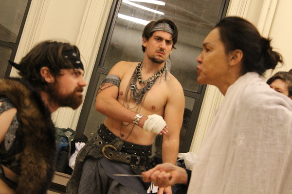 Photo Flash: Exclusive Photos from 'Coriolanus' from Shakespeare in the Square / Combative Theatre Co. Image