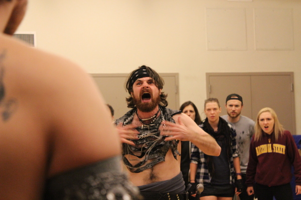 Photo Flash: Exclusive Photos from 'Coriolanus' from Shakespeare in the Square / Combative Theatre Co. Image
