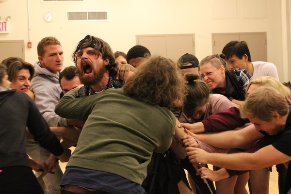 Photo Flash: Exclusive Photos from 'Coriolanus' from Shakespeare in the Square / Combative Theatre Co. Image