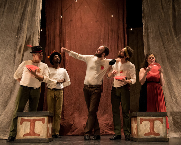 Photo Flash: Shakespeare's TITUS Heads to the Circus at New York Deaf Theatre 