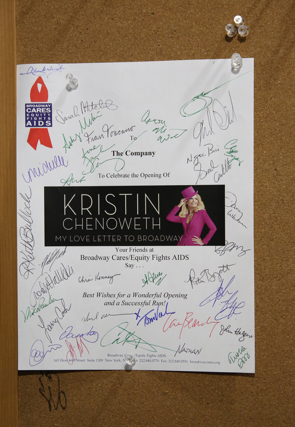 Exclusive Photo Coverage: Backstage on Broadway with Kristin Chenoweth Image