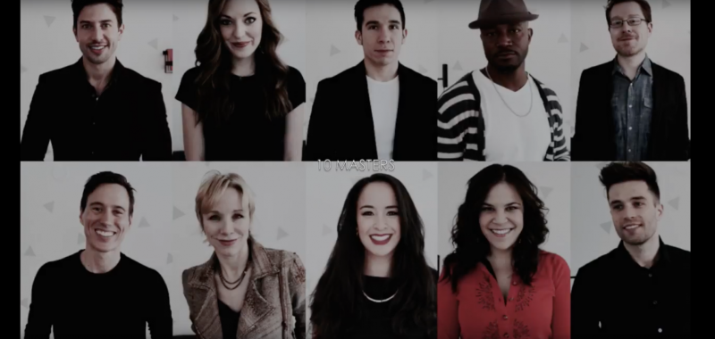 BROADWAY MASTERS Digital Masterclass, Featuring Taye Diggs, Anthony Rapp, Laura Osnes and More, Out Next Week Image