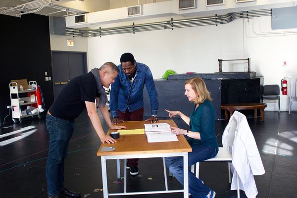 Photo Flash: In Rehearsal with Mary Beth Fisher and James Vincent Meredith for ROZ AND RAY at Victory Gardens Image