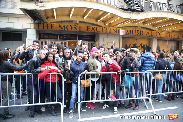 Exclusive Photo Coverage: #EduHam Returns to Broadway at the HAMILTON Student Matinee! Image