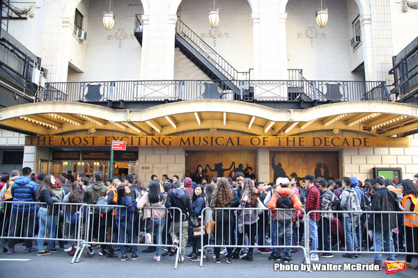 Exclusive Photo Coverage: #EduHam Returns to Broadway at the HAMILTON Student Matinee! Image
