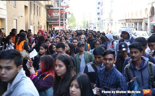Exclusive Photo Coverage: #EduHam Returns to Broadway at the HAMILTON Student Matinee! Image