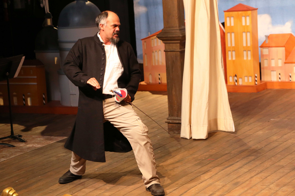Photo Flash: New Peek at THE SERVANT OF TWO MASTERS in Rehearsal at Theatre for a New Audience Image