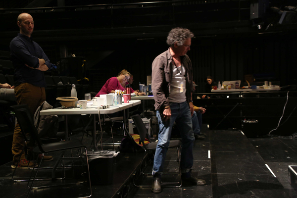 Photo Flash: New Peek at THE SERVANT OF TWO MASTERS in Rehearsal at Theatre for a New Audience 